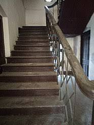 The minimum recommended stair landing width is between 34 and 36 across the landing must be at least as wide as the stairway served; Stairs Wikipedia