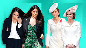Meghan and prince harry volunteered at baby2baby even in los angeles to mark their first charity event since the covid lock down. Meghan Markle Kate Middleton Fashion Royals Rewearing Clothes Stylecaster