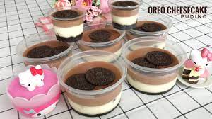 Sudah banyak yg recook dan very rekomended👍 #cookpadcommunity_tangerang #pudingangken recipe olive bunda qonita Puding Oreo Cheesecake Dairy Milk Tanpa Oven Mixer Youtube