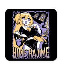 Lyn Vtuber Hime Hajime Halloween Coaster - TeeHex