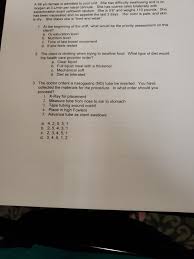 They deliver oxygen in a variable manner; Solved A 68 Y O Female Is Admitted To Your Unit She Has Chegg Com