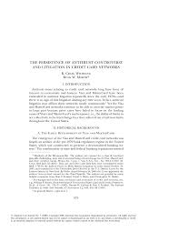 The bank that has issued this card does not allow this type of purchase. Https Www Robinskaplan Com Media Pdfs The Persistence Of Antitrust Controversy And Litigation In Credit Card Networks Pdf