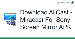 Allcast lets you send photos, videos, and music from your android phone to your amazon fire tv! Allcast Miracast For Sony Screen Mirror Apk 1 1 Android App Download