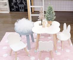 Fun Wooden Kids Table And Chairs Set In 2020 Kids Table And Chairs Kids Wooden Table Table And Chair Sets