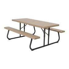 I received my download of folding picnic table/bench plans within minutes of placing my order. Lifetime 6 Folding Picnic Patio Table At Menards