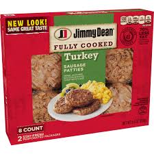 Cook until center is well done, reaching 165°f as measured with a meat thermometer. Jimmy Dean Fully Cooked Turkey Sausage Patties Shop Sausage At H E B