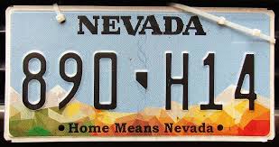Vehicle Registration Plates Of Nevada Wikipedia