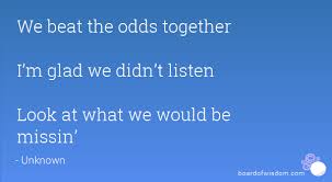 Image result for beat the odds