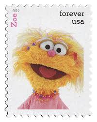 Maybe you would like to learn more about one of these? 2019 First Class Forever Stamp Sesame Street Zoe For Sale At Mystic Stamp Company