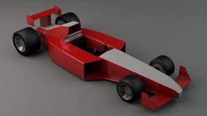 Low Poly Formula 1 3d Model Free Low Poly Poly Toy Car