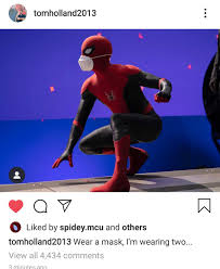 Skyler shuler on january 17, 2021; Tom Holland On The Set Of Spider Man 3 Marvelstudios