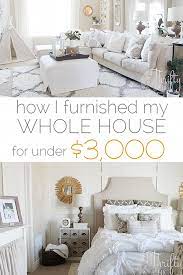 How I Furnished My House For Under 3000 Trendy Home Decor Trendy Home Living Room Remodel