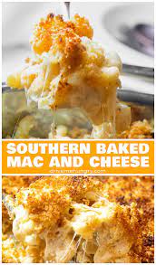 Southern Baked Mac And Cheese With Breadcrumbs Recipe Mac And Cheese Homemade Homemade Mac And Cheese Recipe Baked Recipes