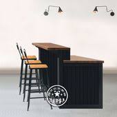 美式复古实木餐边柜客厅吧台桌创意厨房中岛台料理桌备餐台储物柜 淘宝网 coffee table home decor decor