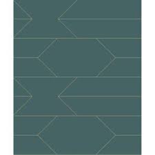 Papier Peint Intisse Trait Bleu Vert Et Or Leroy Merlin Papier Peint Vinyle Papier Peint Papier Peint Vert