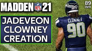 How To Make Create De Jadeveon Clowney Madden 21 Seattle Seahawks Ps4 Xbox 1 Pc Youtube