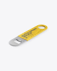 Download Metallic Bottle Opener W Grip Mcokup Half Side View In Object Mockups On Yellow Images Object Mockups Mockup Free Psd Mockup Free Download Mockup Psd