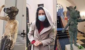 Clotilde armand își va da demisia de la primăria sectorului 1 dacă se va dovedi că a pierdut alegerile în fața candidatului psd, dan tudorache. Clotilde Armand ReacÈ›ie DupÄƒ Ce A Umplut PrimÄƒria Sectorului 1 Cu Statui Ce ReprezintÄƒ DrÄƒcoaice FÄƒrÄƒ Sutien Ziarul National