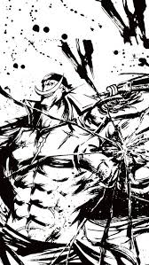 白ひげの画像 ひげ イラスト ゾロワンピース 白黒の壁紙