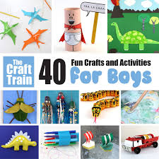 As it turns out, there are many craft ideas using old mason jars in various sizes. Fun Crafts For Boys The Craft Train