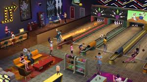 The Sims 4 Bowling Night Stuff For Pc Mac Origin Sims 4 Sims House Sims