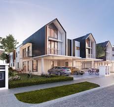 Cluster Raub Arsitektur Modern Arsitektur Desain Arsitektur