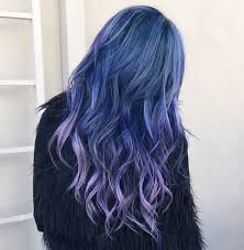 Black hair with blue highlights.jet black blue tint. Hair Dye Tumblr