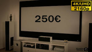 Beamer Leinwand Selber Bauen Maskierbare Rahmenleinwand Fur 250 Maskierungsbau Diy Beamer Leinwand Leinwand Rahmen Beamer