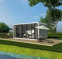 Tiny Mobile Space Capsule Customized Modular Apple Cabin Casa Factory Price  Fashion Modern Mobile House