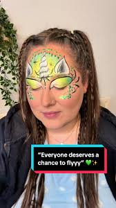 Elphaba’s Unicorn Face Paint Tutorial