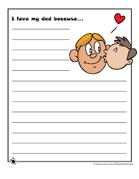 story starter i love my dad because woo jr kids activities children s publishing