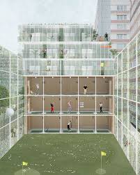 Np2f Architectes Office Kgdvs Reinventer Paris Maquette Architecturale Illustration D Architecture Collage Architecture