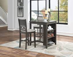 5 out of 5 stars. 2 Chair Counter Height Dinette Table With Storage In 2021 New Classic Furniture Dining Room Bar Dining Room Sets