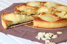 Tarte Aux Poires Sur Lit De Chocolat Au Thermomix Recette Tarte Aux Poires Poire Au Chocolat Tarte Chocolat Poire