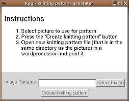 Kpg Knitting Pattern Generator