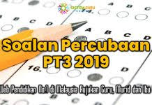 Semoga berjaya dalam ujian percubaan ini. Bank Soalan Pt3