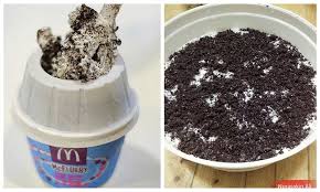 Gunting bungkus oreo, kemudian remukkan oreo di dalam bungkus. Jom Buat Homemade Aiskrim Oreo Ala Ala Mcd Confirm Tak Laku Dah Aiskrim Mcd Lepas Ni Daily Makan
