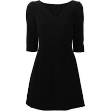 Dolce Gabbana V Neck Short Dress 1 320 Liked On Polyvore Featuring Dresses Vestidos Short Dresses Robe Black Short Dresses Short Black Cocktail Dress