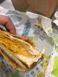 We did not find results for: Double Cheesy Gordita Crunch Minus Lettuce Add Guacamole Extra Spicy Ranch Wrapped In A Shredded Mini Chicken Quesadilla Absolutely Amazing Tacobell