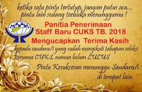 Petunjuk pengisian format excel rekapitulasi penilaian. Pengumuman Hasil Tes Tertulis Staff Baru Cuks Bag 2 Credit Union Kasih Sejahtera
