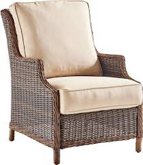Fannin Patio Chair With Cushions Wicker Patio Chairs Patio Chairs Lounge Chair Outdoor