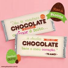 Caixa surpresa de chocolate | foto. Pin Em Pascoa