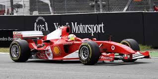 Mick schumacher admits he will have a big grin on his face when he drives in one of his dad michael's former ferraris as part of an exhibition at the german grand prix next month. Mick Schumacher Thrills Crowd In His Father S Ferrari The New Indian Express