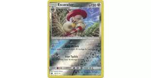Escavalier Reverse - Crimson Invasion Pokémon card 69/111