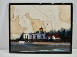 Betty Vestuto Pt No Pt Lighthouse Framed Art Nautical