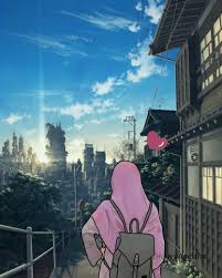  Negeri Anime Entah Dimana V Gambar Pemandangan Seni Islamis