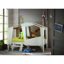 Cabane Lit Enfant 90x200 Cm Taupe Achat Vente Structure De Lit Cabane Lit 90 X 200 Cm Cdiscount