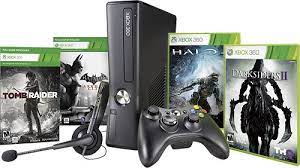 Modern warfare 1 $299.99 sony playstation 3 slim 120gb gaming console w. Best Buy Microsoft Xbox 360 250gb Black Friday Bundle With 4 Games R9g 00235