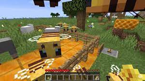You can find minecraft bees hanging out near bee nests in flower forests, plains, and sunflower a bee nest is more likely to get up to level if the bees are left to pass through the nests undisturbed. One Of Minecraft S Newer Mobs The Buzzy Bees