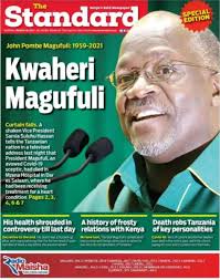 John pombe magufuli mara baada ya kuzindua mpango wa ugawaji wa madawati yanayotengenezwa kutokana na fedha zilizotolewa na bunge la jamhuri ya muungano wa tanzania baada ya kubana matumizi katika bajeti yake. Kc6n7jzcnneu7m
